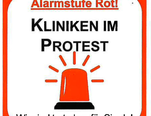 Impressionen vom bundesweiten Aktionstag „Alarmstufe Rot – Krankenhäuser in Not“