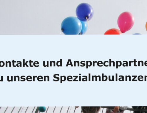 Kontakt zu unseren Spezial-Ambulanzen